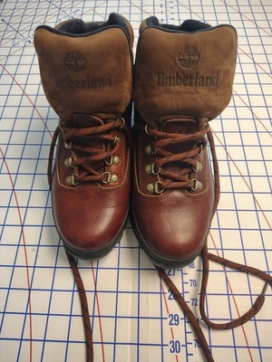 Timberland Euro Hiker Mid Women's Size 10 Brown Outdoor Leather Hiking Boots