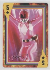 2019 NMR Mighty Morphin Power Rangers Playing Cards The Pink Ranger #5S 2rz