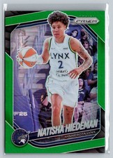 2025 Panini Prizm WNBA #53 Natisha Hiedeman Green Prizms