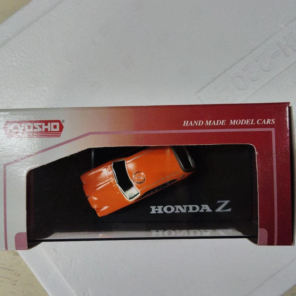 Kyosho 1/43 Honda Z Old Car Master’s Collection Orange Unused Rare - Imagem 3 de 4