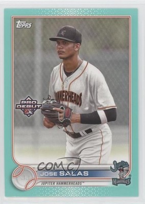 2022 Topps Pro Debut Aqua 52/75 Jose Salas #PD-197 0c6