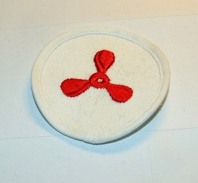 NVA Volksmarine Badge Special Training Mot. technology white