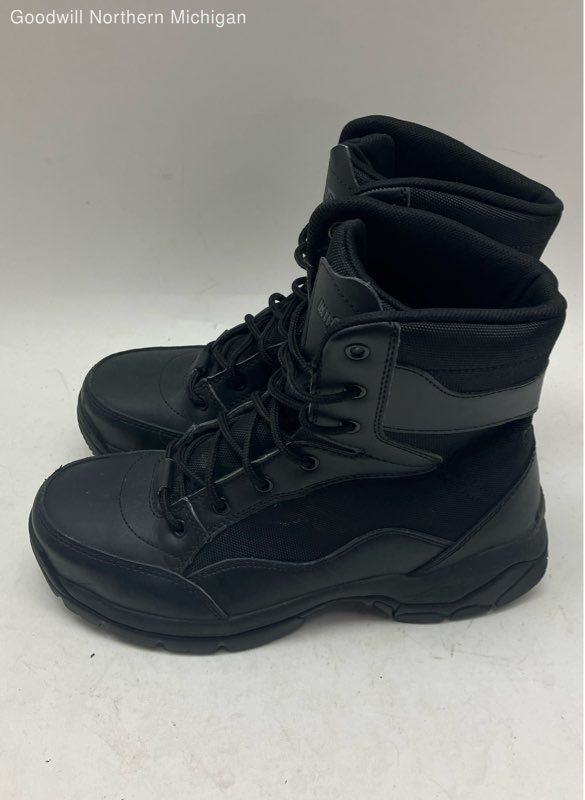 Intercept MNIN0241001 Black Solid Combat Boots Me… - image 4