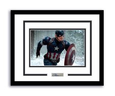 Captain America Chris Evans Autographed Signed 11x14 Framed Photo ACOA