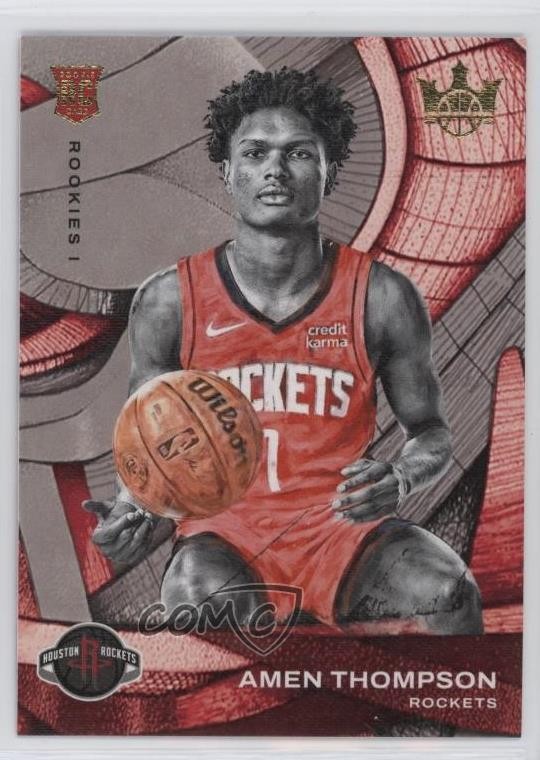 2023-24 Panini Court Kings Rookies I Amen Thompson #81 Rookie RC