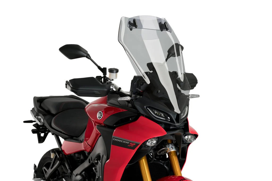 Puig Touring Screen with Visor | Light Smoke | Yamaha Tracer 9 2021>2024