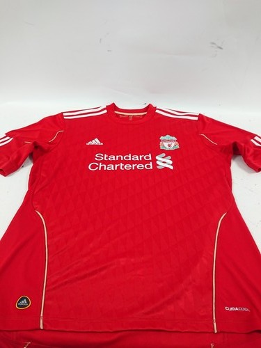 Liverpool FC 2010-12 Home Shirt Adidas ClimaCool XL Standard Chartered