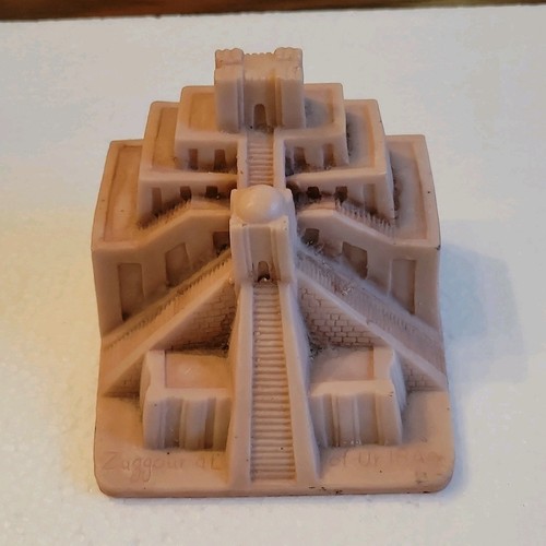 Ziggurat of Ur Historical Building Model Replica Collectible