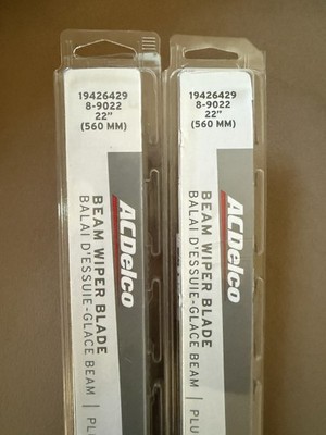 2-Pack OEM Genuine GM 22  Wiper Blade 19426429 8-9022 Brand New AC Delco ACDelco