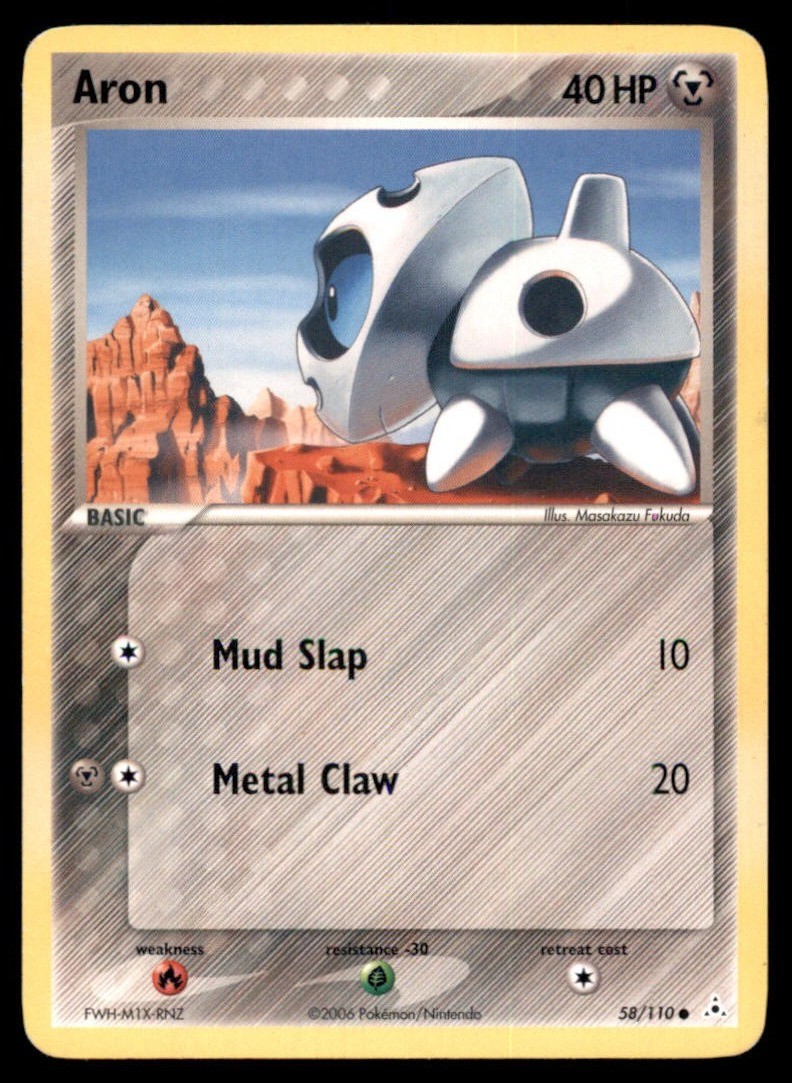 Aron 58 110 C Holon Phantoms Pokemon MP