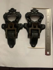 Pair Antique #5 Steamer Trunk Latches Roller Bolt Drawbolt Antique Hardware