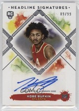 2023-24 Topps Motif Headline Signatures 89/99 Kobe Bufkin #HS-KB Auto 8q5