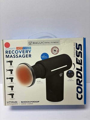 Bally Total Fitness Ultimate Hot/Cold Recovery Massager Premium Cordless New