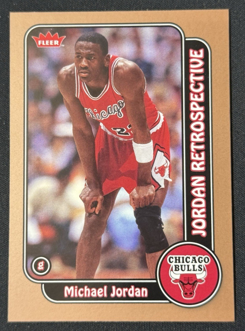 2008-09 Fleer - Michael Jordan Retrospective Michael Jordan #MJ-1 Glossy