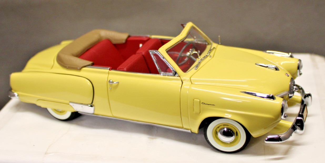 The Danbury Mint 1950 Studebaker Champion Convertible Mint In Original Box !