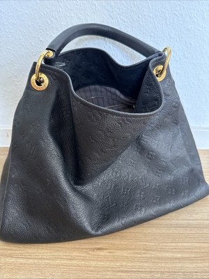Louis Vuitton Artsy Schwarz Gebraucht Handtasche aus Leder