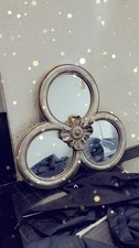 House mirror home. silver mirror for home. 3 mirrors. retro vinatge