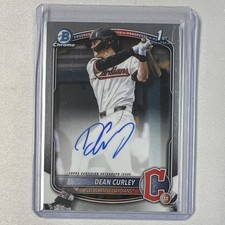 2025 Bowman Draft Dean Curley Chrome Auto 1st Prospect #CPA-DC Guardians
