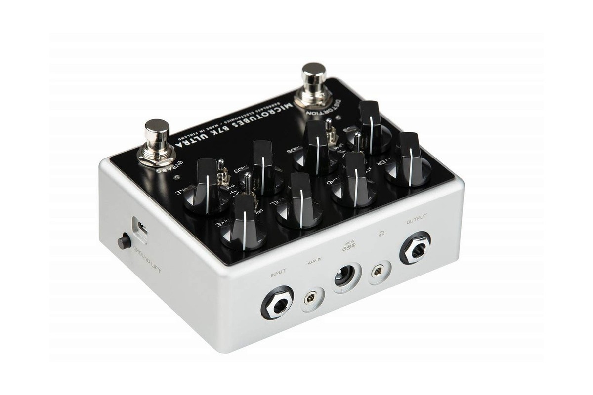 Darkglass Microtubes B7K Ultra V2 Bass Preamp Pedal w/Overdrive, 4