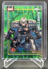 2026 Topps Chrome Marvel Comics Hellgate 1st Appearance Green RayWave 52/99 #124