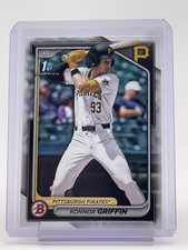 KONNOR GRIFFIN 2024 BOWMAN DRAFT 1ST #BD-22 PIRATES ROOKIE Q3698