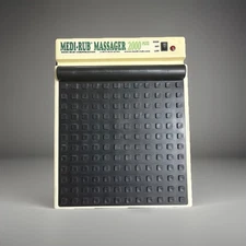 Medi-Rub Massager 2000 Plus MR-3F 2 Speed Vibrating Foot Massager Tested Works