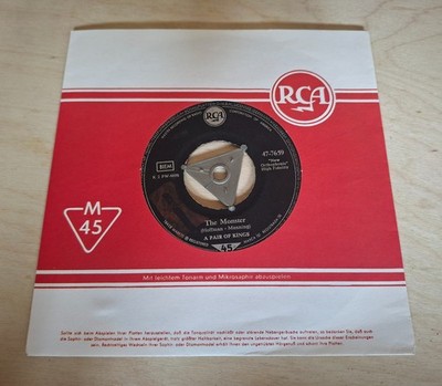 a pair of kings - the monster /once -rca-45-Promo- Rock 'n' Roll-rar- germany -