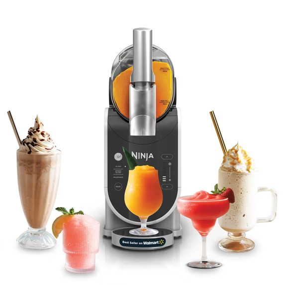 Ninja SLUSHi 72 Oz. Frozen Drink Machine with RapidChill Technology FS300 Gray