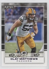 2017 Panini Playoff 2nd Down 41/49 Clay Matthews #30 2u3