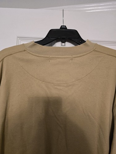 Wolverine Mens XXL FR Long Sleeve Henley Shirt NWT Beige CAT2 Workwear Outdoor - Picture 9 of 11