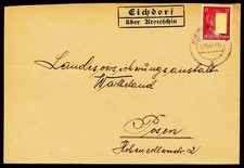 718850) DR Landpostblg. Eichdorf &uuml;. Krotoschin Wartheland Posen