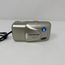 Olympus Stylus Epic Zoom 80 35mm Point Shoot Film Camera For Parts Or Repair