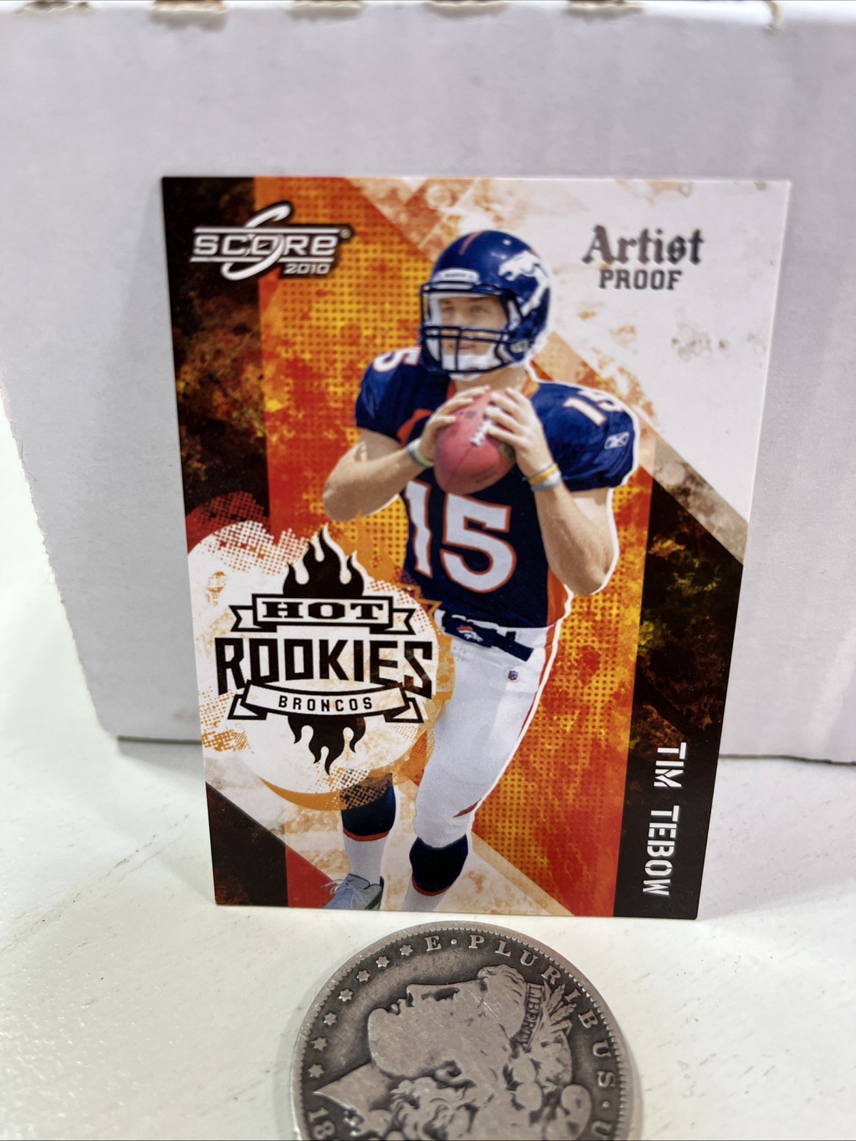 Tim Tebow Score Hot Rookies #2 Artist Proof