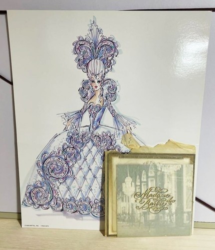 Madame du Barbie Marie Antoinette Bob Mackie Limited Edition Never displayed - Picture 11 of 17