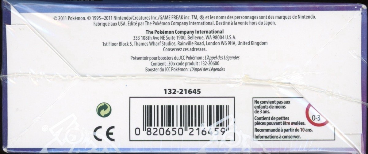 JCC Pokémon - Boîte de légendes Bleues de Dialgue ex (4 boosters et 1 Carte holographique JCC Pokémon - Boîte de légendes Bleues de Dialgue ex (4 boosters et 1 Carte holographique