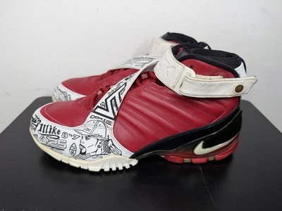 Nike Air Zoom Vick III 3 Laser “Dirty Bird” Varsity Red Falcons Sz
