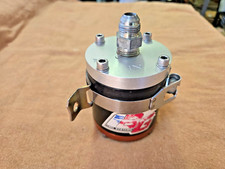 Barry Grant Bg5000 170018 Fuel Filter -8 Fittings With Mounting Bracket Barry Grant Bg5000 170018 Fuel Filter -8 Fittings With Mounting Bracket