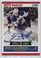 2010-11 Score Rookies & Traded Signatures Kevin Shattenkirk #601 Auto 1u6