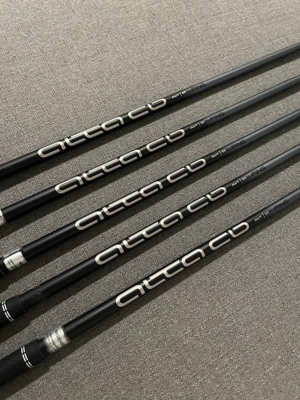 Ping Alta CB AWT Graphite Iron Shafts. 6-PW (6). Senior Flex.