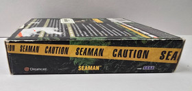 Caution Seaman - Sega Dreamcast Boxed + Microphone & VMU