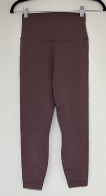 Lululemon Align High Rise Leggings Women's Size 2 Mauve Pink 