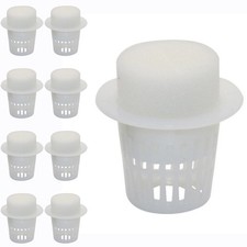 50pcs With Holes Cylinders Sponge For Orchids Garden Plant Grow Vegetable 0.19 per sponge