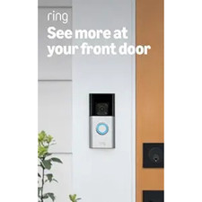 Ring Battery Doorbell Plus 1536p HD Video Camera with Head-to-Toe View  Motion