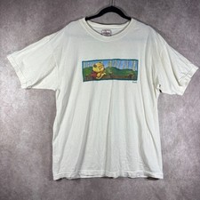 Vintage 90s Disney T-Shirt XL Cream Winnie the Pooh Vintage 90s Made in USA