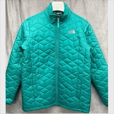 THE NORTH FACE BOYS XL 18/20 THERMOBALL JACKET TEAL NWOT FITS WOMEN S SMALL NEW