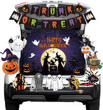 Halloween Trunk or Treat Car Decorations Kit for SUV, Trunk or Treat Kit, Hallow