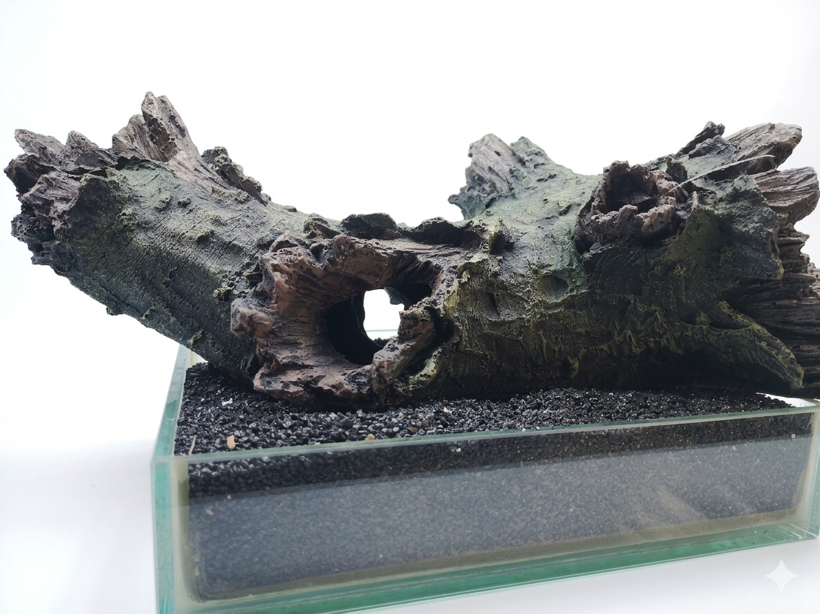 Jumbo Hollow Branch Aquarium Ornament – Fish Tank Decoration