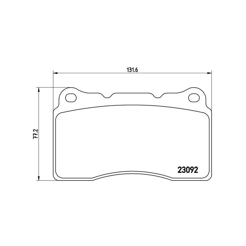 Brembo Kit De Plaquettes De Frein, Frein À Disque P54040 P54040 Renault;Volvo - Image 3