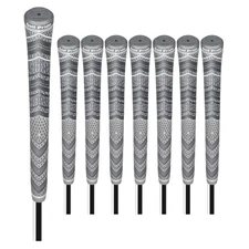 Golf Pride MCC Plus4 Grey Golf Grip Pack of 8