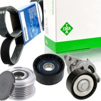 Bosch 6PK1750 Keilrippenriemen-Satz + Freilauf FüR Dacia Renault